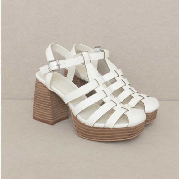 Just In// Hailee • Fisherman Platform Heel Sandals - Picture 4 of 9